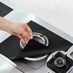 4 Pack Gas Stove Protection Pad Kitchen Anti-fouling Cleaning Pad 10.6inch