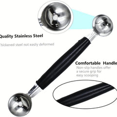Stainless Steel Fruit Ball Digger Watermelon Spoon