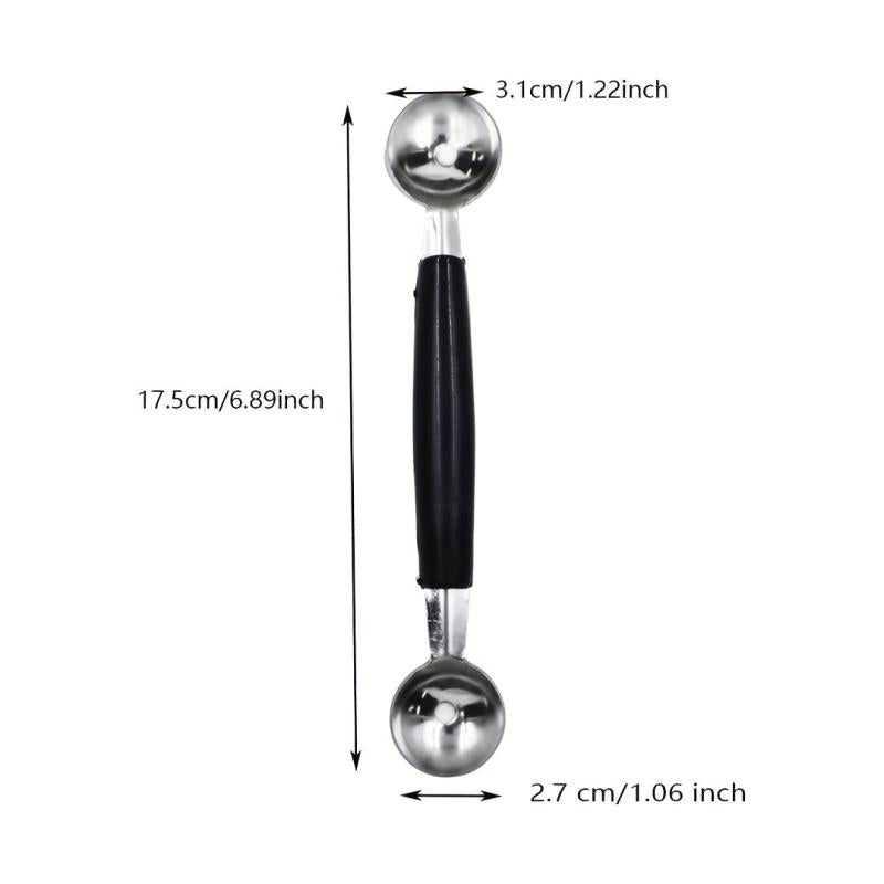 Stainless Steel Fruit Ball Digger Watermelon Spoon
