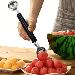 Stainless Steel Fruit Ball Digger Watermelon Spoon
