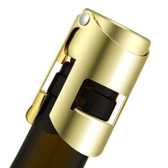 Leakproof Stainless Steel Champagne Stopper Reusable Wine Bottle Cap