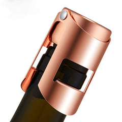 Leakproof Stainless Steel Champagne Stopper Reusable Wine Bottle Cap