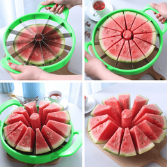 Watermelon Slicer Reusable Cutter Stainless Steel Fruit Slicer