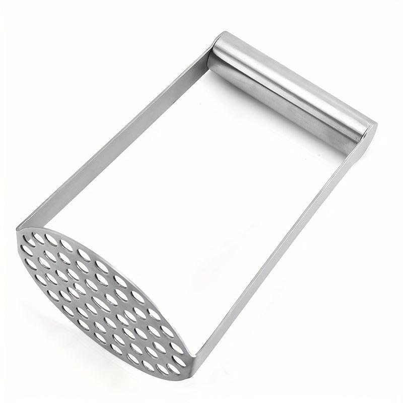 Stainless Steel Potato Masher with Non Slip Handle - Easy Mashing