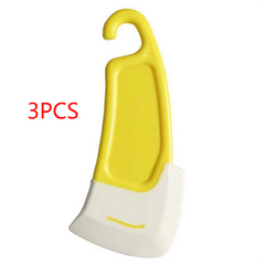 5pcs Silicone Pan Scraper Dish Cleaning Spatula Non Stick Kitchen Tool