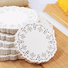 100pcs Baking Paper Cake Paper Pizza Mat Paper