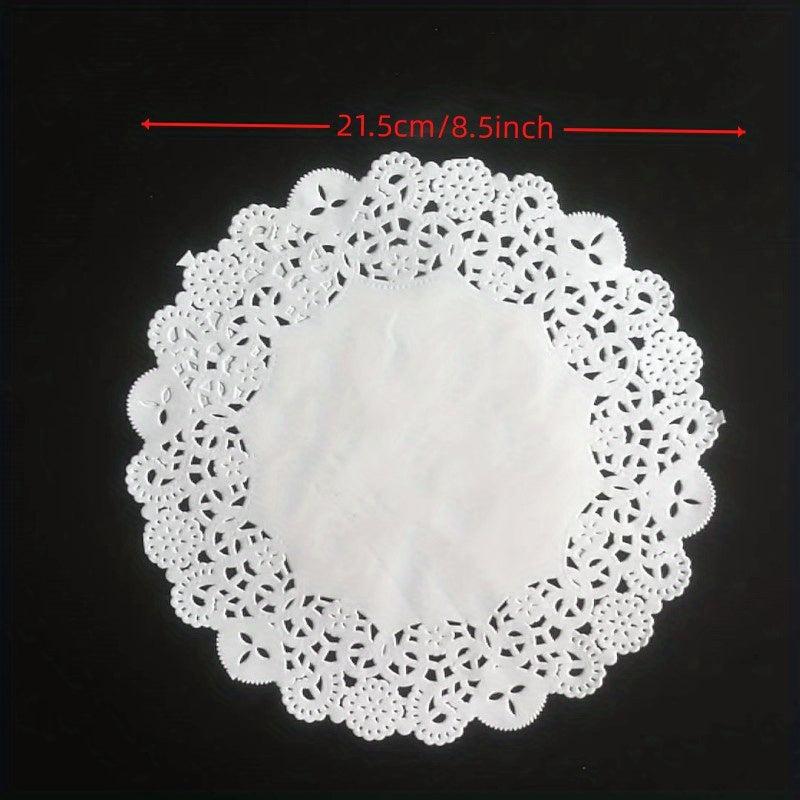 100pcs Baking Paper Cake Paper Pizza Mat Paper