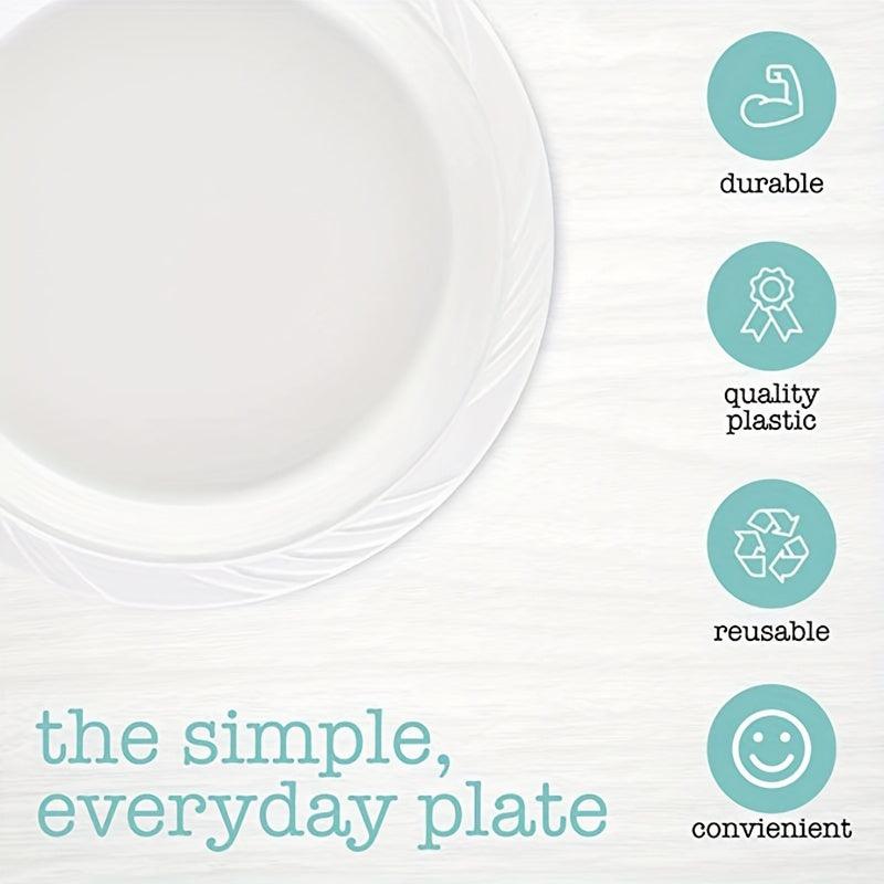 30 Large Paper Dinner Plates Eco Friendly Disposable Plates
