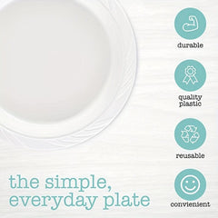30 Large Paper Dinner Plates Eco Friendly Disposable Plates