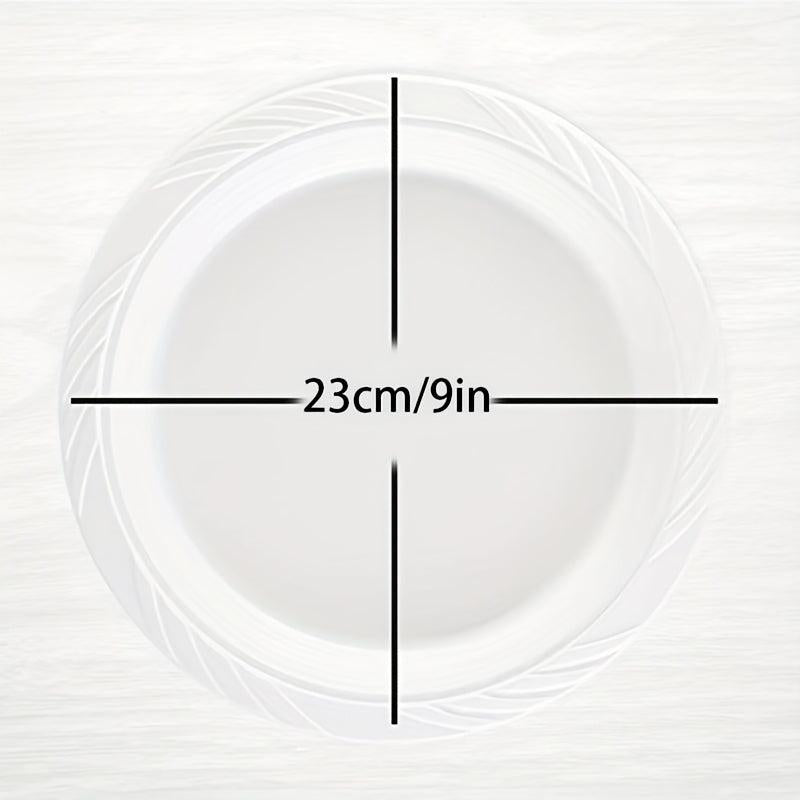 30 Large Paper Dinner Plates Eco Friendly Disposable Plates