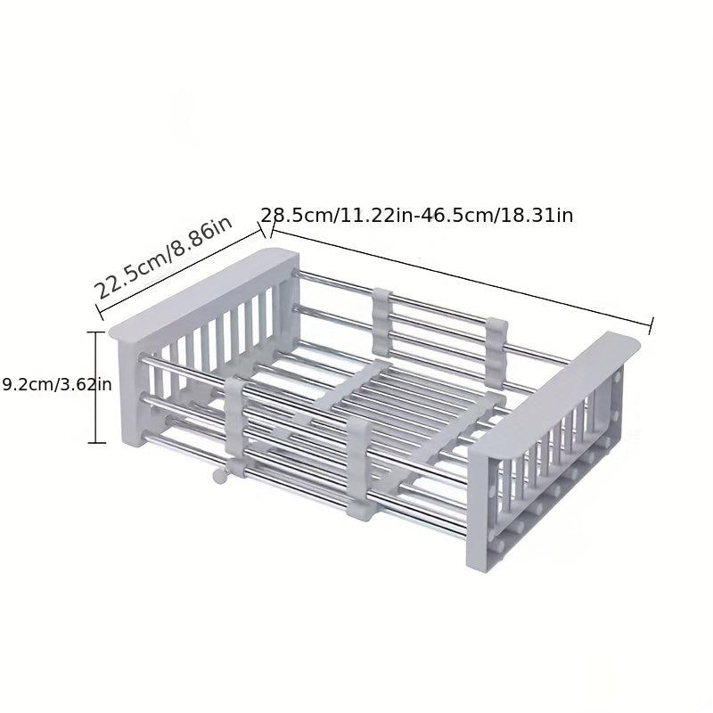 Stainless Steel Retractable Sink Rack Kitchen Drain Rack