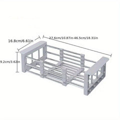 Stainless Steel Retractable Sink Rack Kitchen Drain Rack