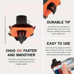 Shotgun Tool with Bottle Opener Keychain for Men Women
