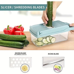 Vegetable Chopper Slicer Onion Dicer Multifunctional Food Cutter Veggie Chopper
