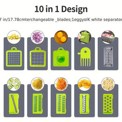 Vegetable Chopper Slicer Onion Dicer Multifunctional Food Cutter Veggie Chopper