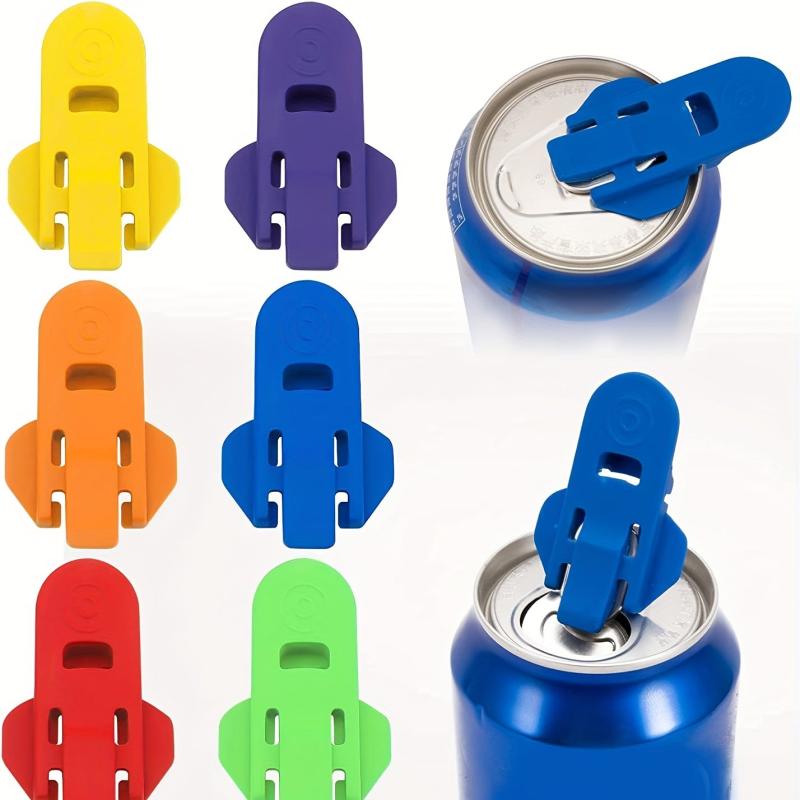 Plastic Shield Can Opener for Easy Soda Beer Can Opening