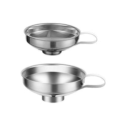 Thickened Stainless Steel Wide Mouth Funnel Large Diameter Jam Funnel