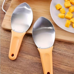 Mango Peeler Tool Cutter Scooping Stainless Steel Slicer Corer Kitchen