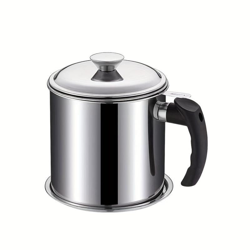 Stainless Steel Filter Pot with Lid - Home Use
