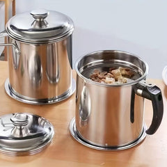 Stainless Steel Filter Pot with Lid - Home Use