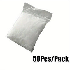 50pcs Kitchen Sink Drain Strainer Fine Mesh Holder with Filter Net Bag