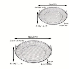 Stainless Steel Frying Filter Tray Fine Mesh Filter Basket for Kitchen