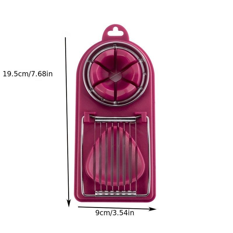 2-in-1 Egg Slicer for Boiled Eggs and Vegetables