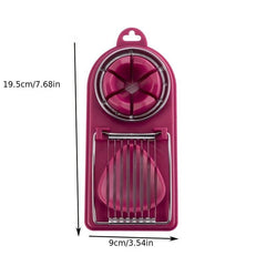 2-in-1 Egg Slicer for Boiled Eggs and Vegetables