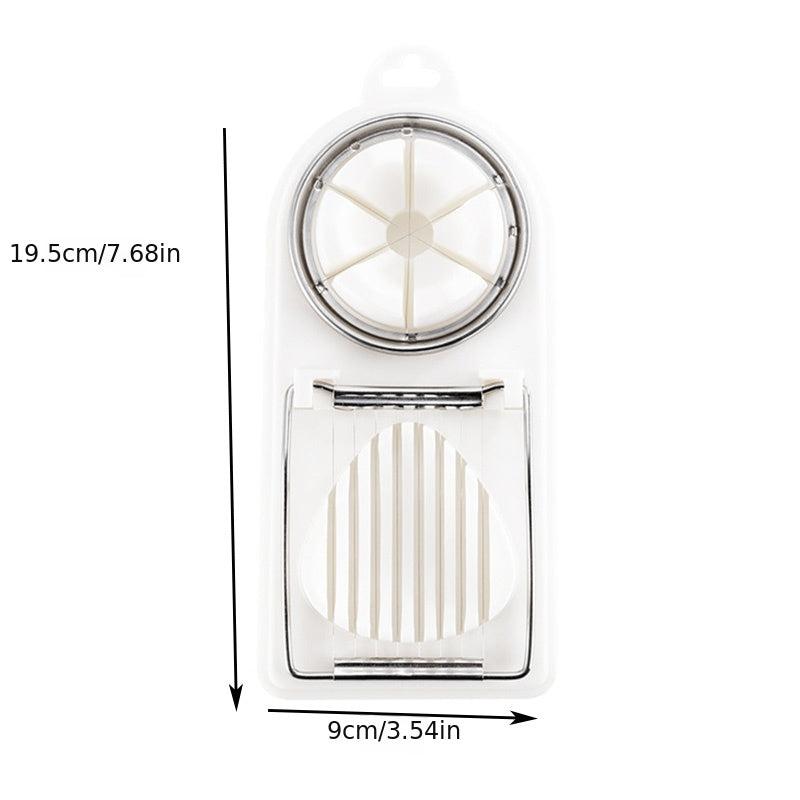 2-in-1 Egg Slicer for Boiled Eggs and Vegetables