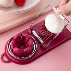 2-in-1 Egg Slicer for Boiled Eggs and Vegetables