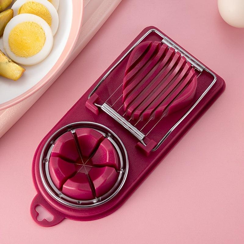 2-in-1 Egg Slicer for Boiled Eggs and Vegetables