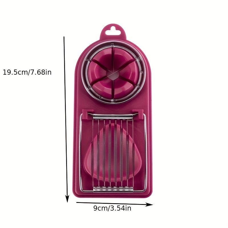 2-in-1 Egg Slicer for Boiled Eggs and Vegetables
