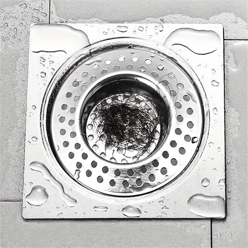 2pcs Sink Basket Strainer Stainless Steel Drain Strainer Kitchen Sink Strainer