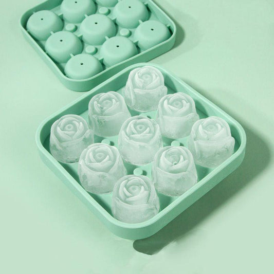 Silicone Rose Mold for Ice Cream and Cocktails