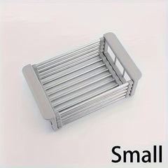 Stainless Steel Sink Colander Vegetable Washing Basket