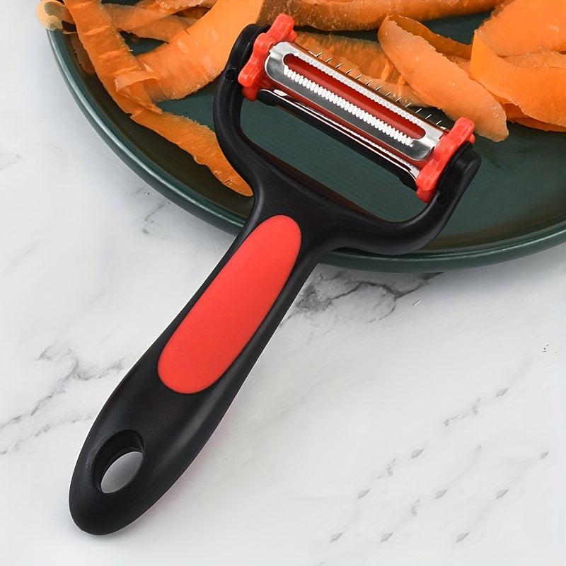 3in1 Fruit Peeler Rotating Stainless Steel Potato Peeler Vegetable Graters