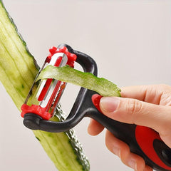 3in1 Fruit Peeler Rotating Stainless Steel Potato Peeler Vegetable Graters