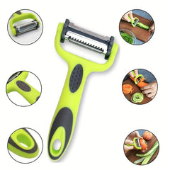 3in1 Fruit Peeler Rotating Stainless Steel Potato Peeler Vegetable Graters