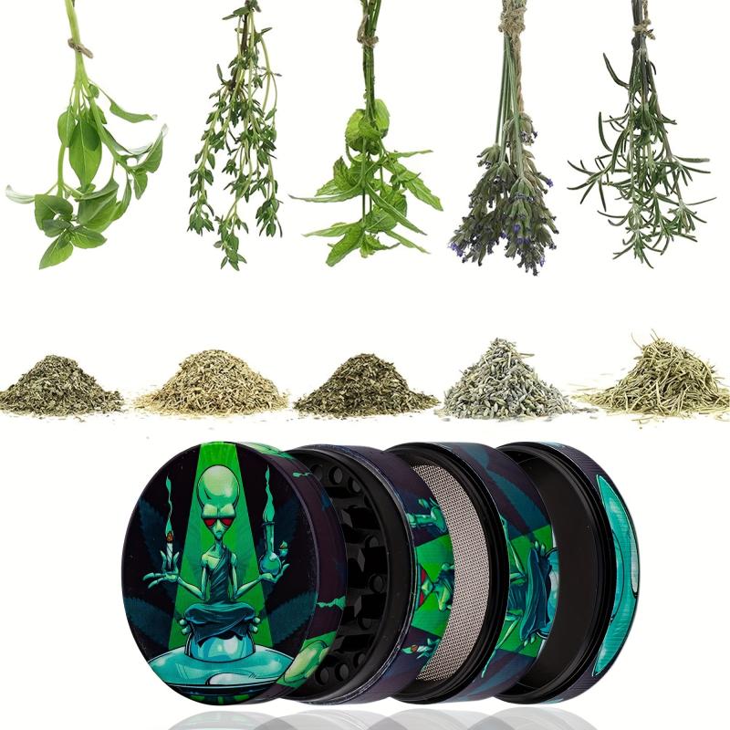 Creative Metal Spice Grinder for Kitchen - Multifunctional Crusher Gadget