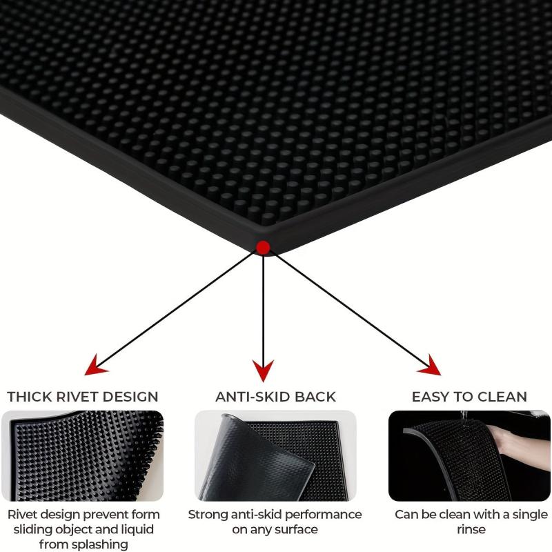 Non-Slip Non-Toxic Spill Mats for Bars Restaurants Coffee Shops