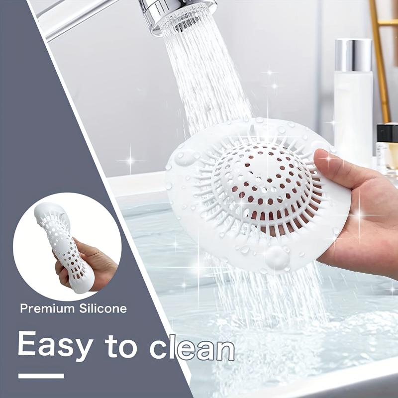 Silicone Sink Strainer Anti-clogging Floor Drain Cover