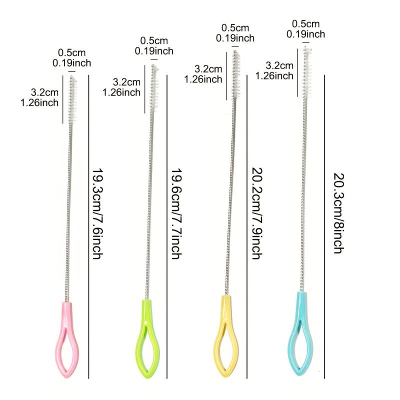 Long Straw Cleaning Brush for Sippy Cups and Bottles