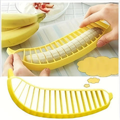 Banana Slicer and Fruit Salad Divider - Kitchen Gadget for Healthy Snacks