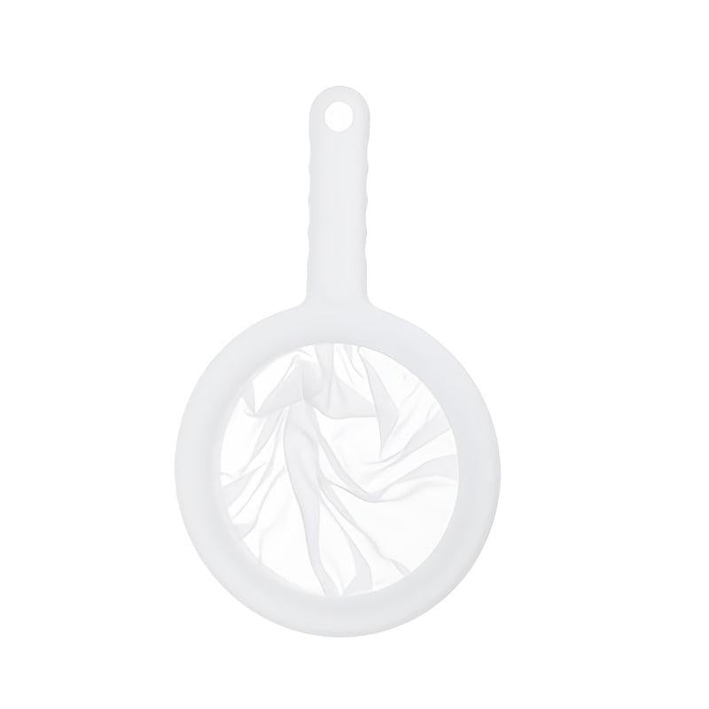 1pc Mesh Sieve Nylon Strainer With Handle For Tea Juice Flour Soy Milk Kitchen
