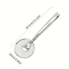Stainless Steel Food Clip & Filter Mesh Tongs for Frying & Straining