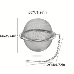 Stainless Steel Tea Infuser Seasoning Ball Tea Strainer