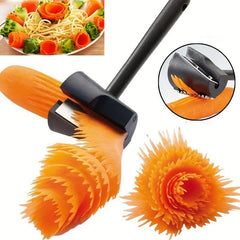 Vegetable Carving Tool Set - Create Carrot Flowers & Slices