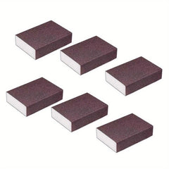6pcs Cleaning Sponge Brown Scouring Pad Reusable Dish Sponge