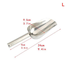 Stainless Steel Ice Scoop for Candy Bars Ice Cream 3 Sizes