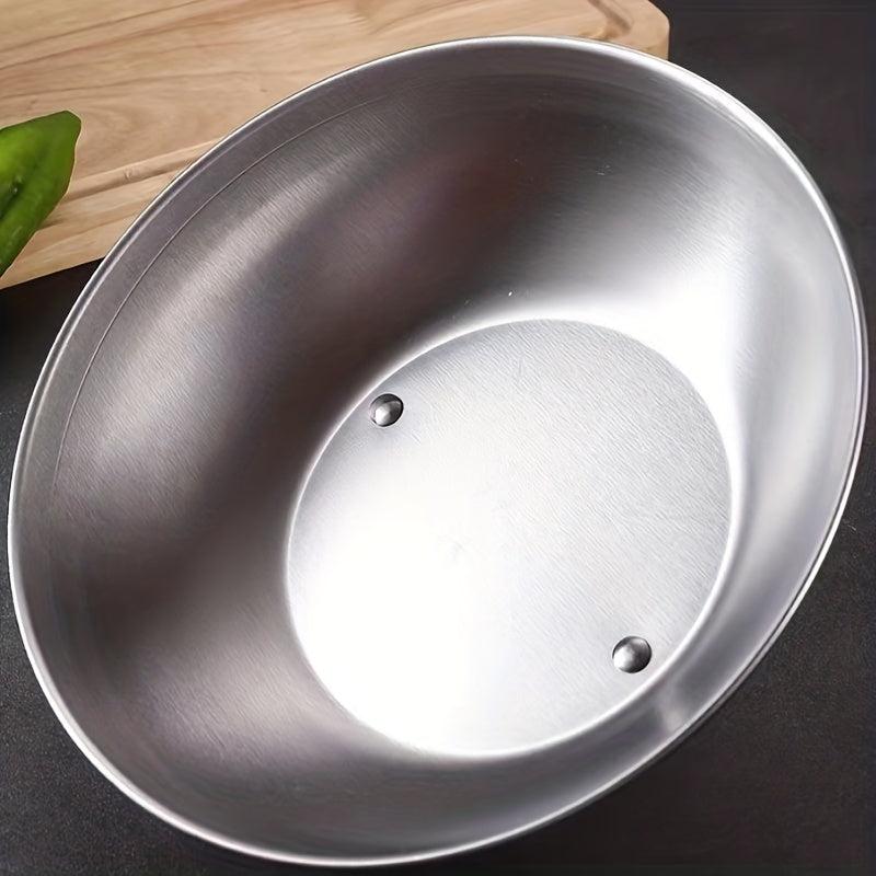 Stainless Steel Steak Lid for Grilling - Hemispherical Lid with Handle